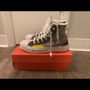 Converse Chuck 70 Hacked Fashion - Black Speed Yellow, Size women's 6.5